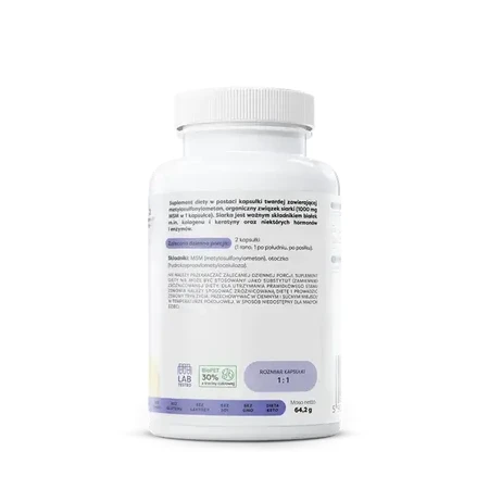 Osavi MSM, 1000 mg, hard capsules, 60 pcs.