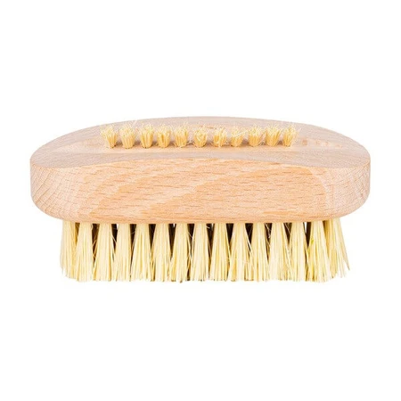 Hhuumm, oval hand and nail brush, tampico fiber No.9, 1 piece.