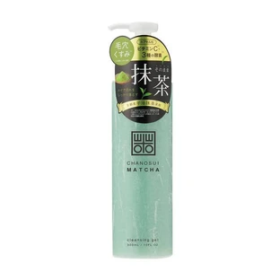 Cha No Sui, Matcha Facial Wash Gel, gel limpiador suave, 300 ml.