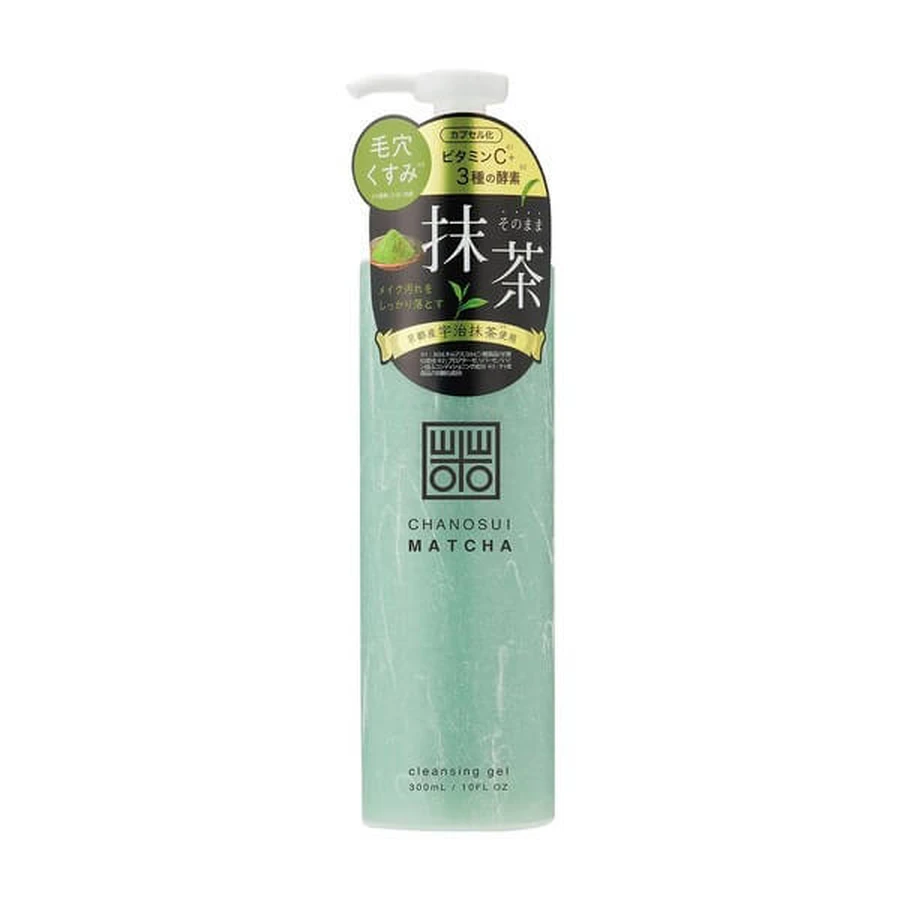 Cha No Sui, Matcha-Gesichtswaschgel, sanftes Reinigungsgel, 300 ml.