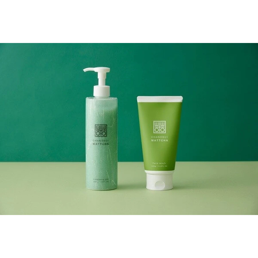Cha No Sui, Matcha-Gesichtswaschgel, sanftes Reinigungsgel, 300 ml.