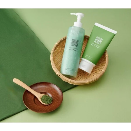 Cha No Sui, Matcha-Gesichtswaschgel, sanftes Reinigungsgel, 300 ml.