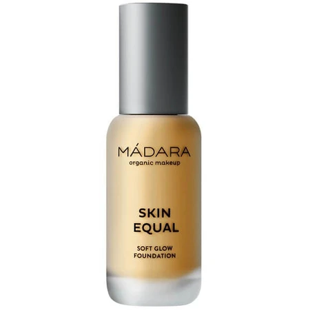 Madara Skin Equal, Soft Glow Foundation SPF15, base de maquillaje, Oliva 60, 30 ml.