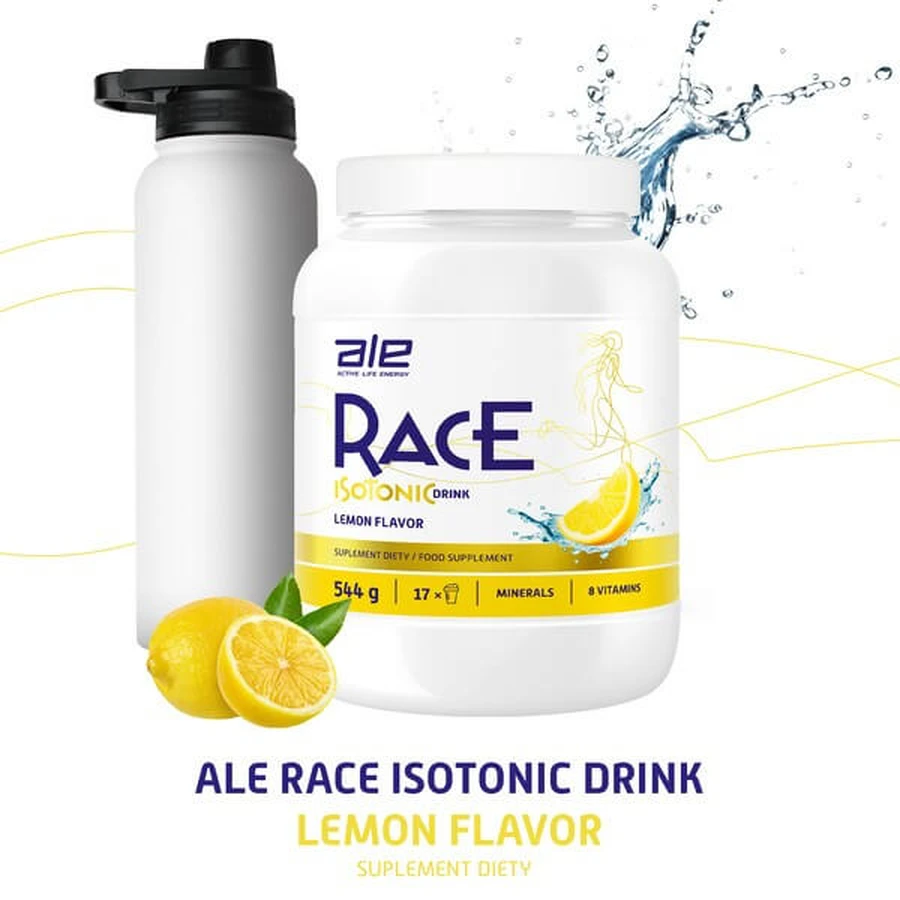 Ale Race Isotone Drink Citroen Smaak, poeder, 544 g