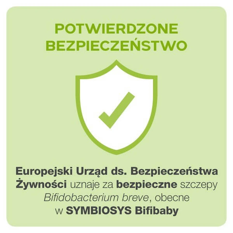 Set Symbiosys Bifibaby, Tropfen, 8 ml + Symbiosys Alflorex, Probiotikum, Kapseln, 30 Stück.