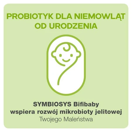 Set Symbiosys Bifibaby, Tropfen, 8 ml + Symbiosys Alflorex, Probiotikum, Kapseln, 30 Stück.