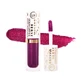 J.Cat Beauty Crystal Burst Liquid Lipstick, Lipgloss mit Glitzer 107 Velvet Dress, 0,8 g