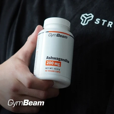 GymBeam Ashwagandha 200 mg, gélules, 90 pcs.