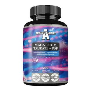 Apollo's Hegemony Magnesium Taurat + P5P, Kapseln, 200 Stk.