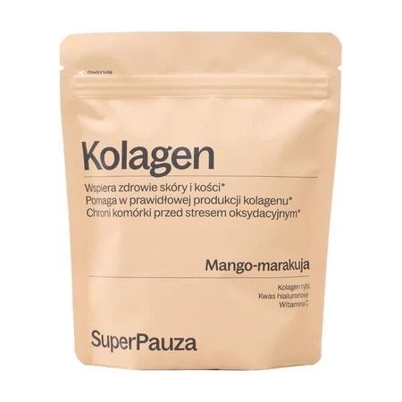 SuperPause Super Skin Collagen, poudre, arôme mangue-maracuja, 360 g