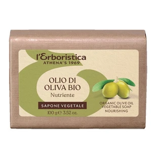 L'Erboristica, jabón vegetal con aceite de oliva, 100 g