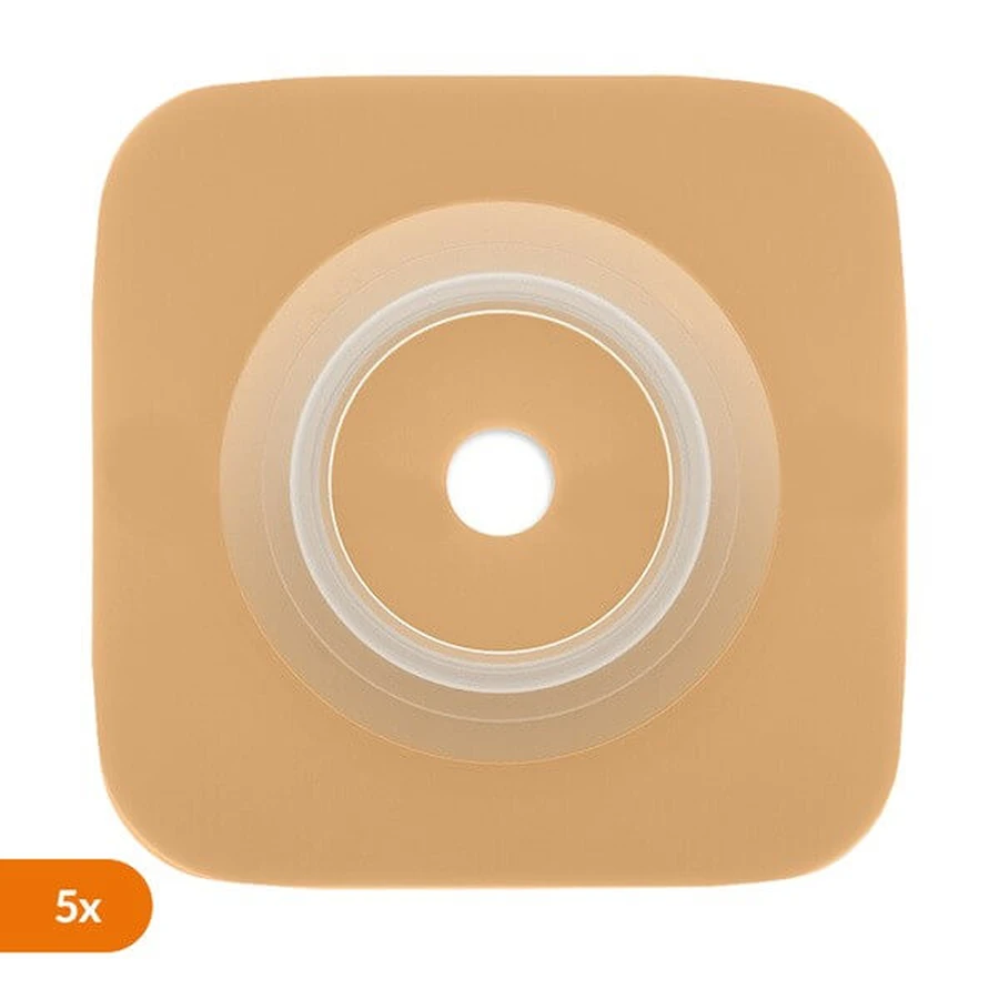 Natura Stomahesive, stoma plate, 38/13-25 mm, 5 pcs.