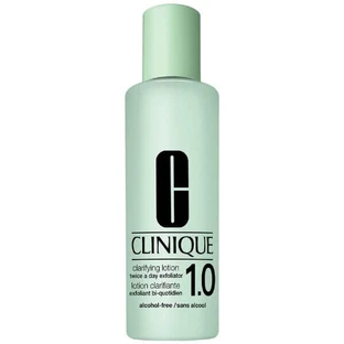 Clinique Loción Clarificante 1.0, exfoliante facial para pieles sensibles, 200 ml