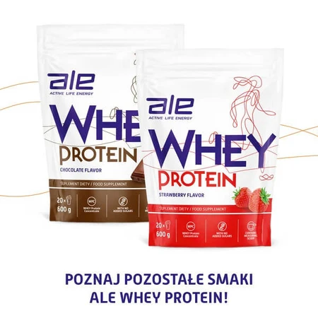 ALE Whey Protein Vanilla Flavor, poudre, 600 g
