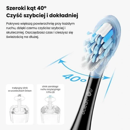 Oclean X Pro 20 + Etui + 3 Spitzen, neuwertig, 1 Stk.