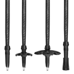Spokey Atom, Ultraleichte Carbonfaser-Trekkingstöcke, 2 Stück.