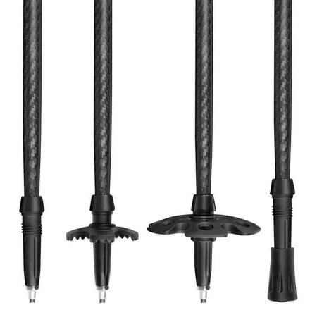 Spokey Atom, Ultraleichte Carbonfaser-Trekkingstöcke, 2 Stück.