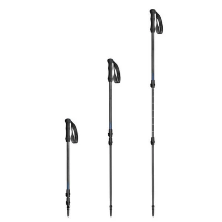 Spokey Atom, Ultraleichte Carbonfaser-Trekkingstöcke, 2 Stück.