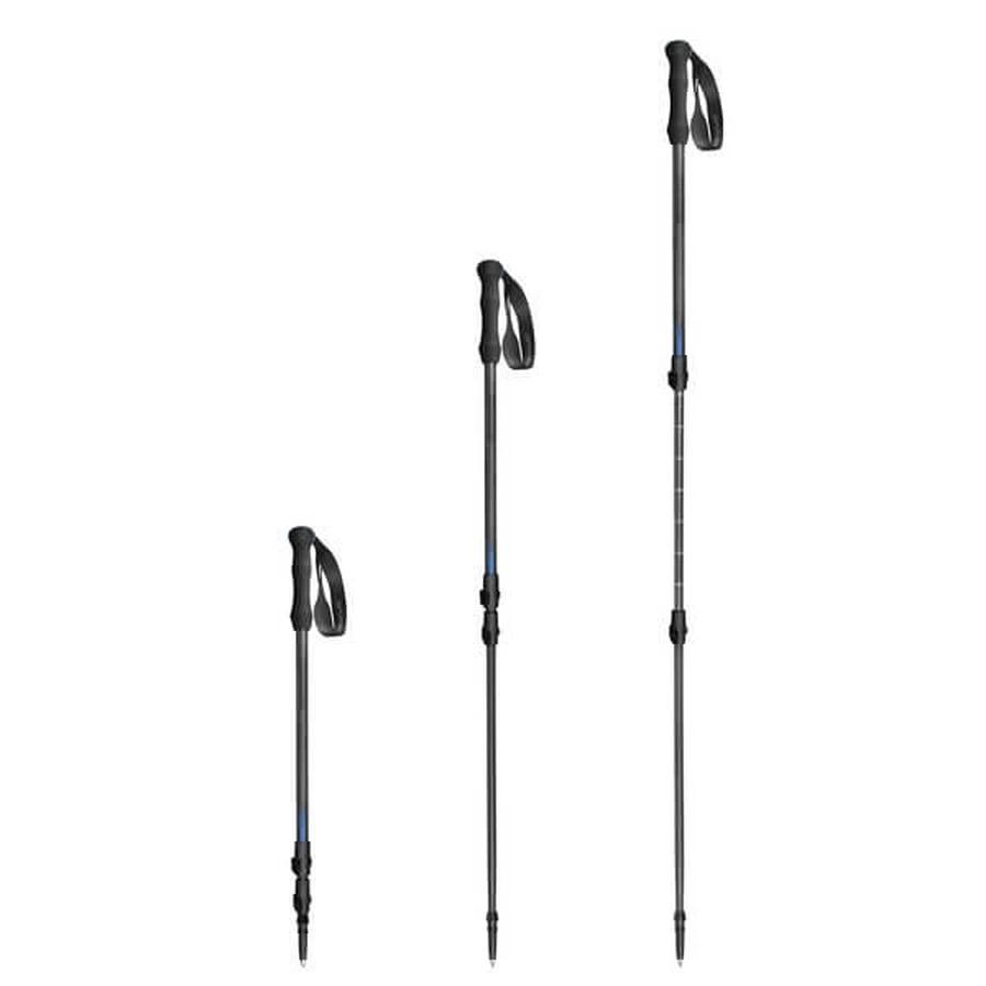 Spokey Atom, Ultraleichte Carbonfaser-Trekkingstöcke, 2 Stück.
