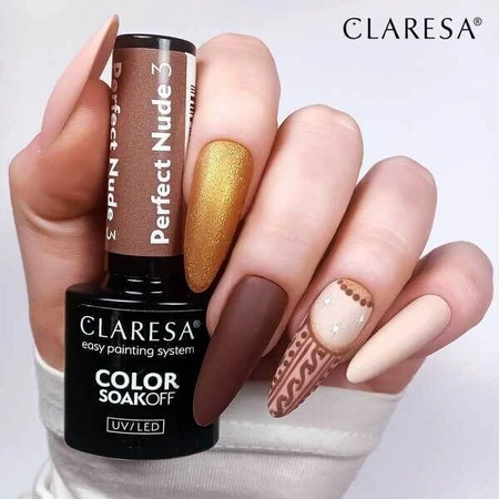Claresa, Hybrid-Lack, Perfektes Nude 3, 5 g