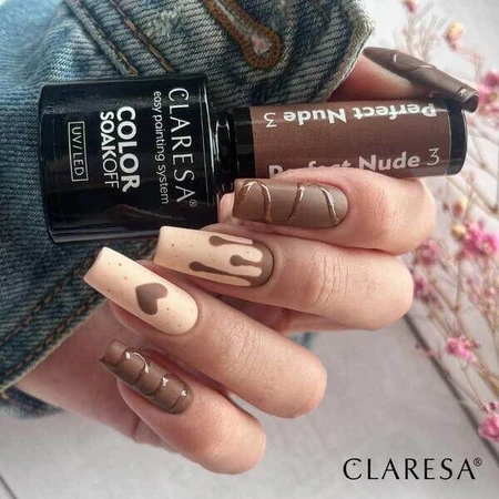 Claresa, Hybrid-Lack, Perfektes Nude 3, 5 g