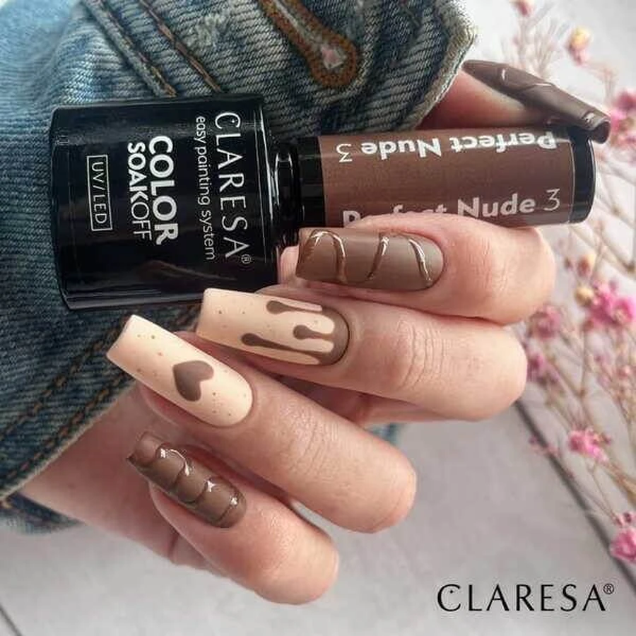 Claresa, Hybrid-Lack, Perfektes Nude 3, 5 g