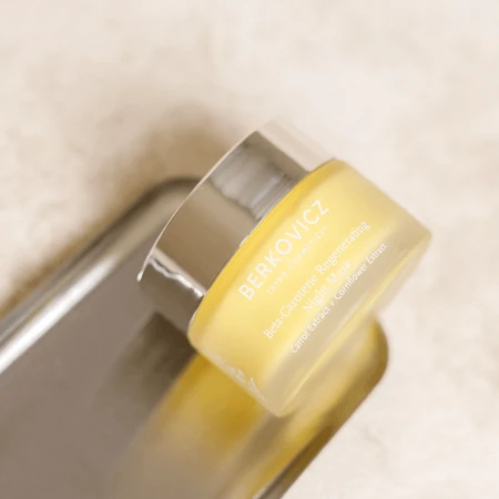 Berkovicz, mascarilla de noche regeneradora con betacaroteno, 50 ml