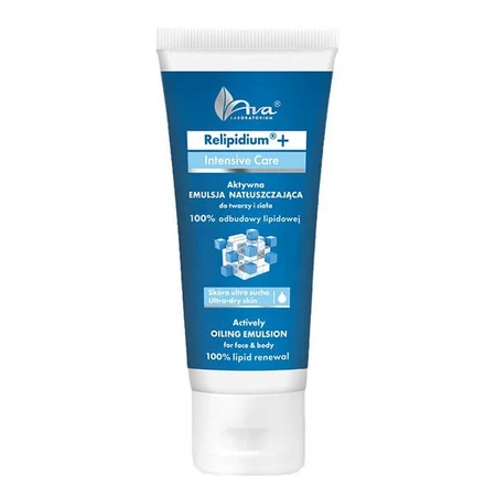 Ava Relipidium+, active lubricating emulsion for face and body, 100 ml
