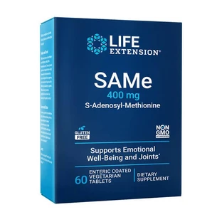 Life Extension SAMe S-Adenosyl-Methionine, 400 mg, tabletten, 60 st.