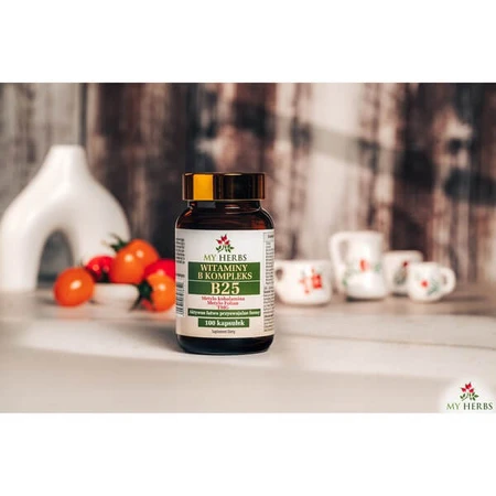 My Herbs Vitaminen B-complex B 25, capsules, 100 st.