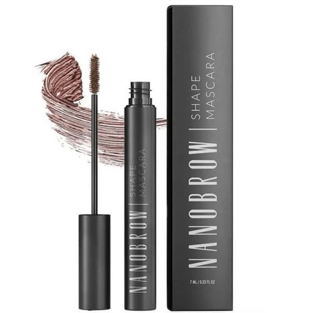 Nanobrow Shape Mascara, Brauenwimperntusche, braun, 7 ml