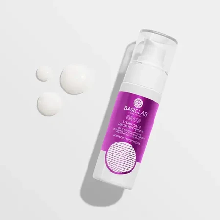 BasicLab Esteticus, stimulating peptide face serum for night Tension and Firming, 30 ml