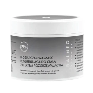 Balneocosmética, pomada corporal biosulfurada, regeneradora y calentadora, 250 ml