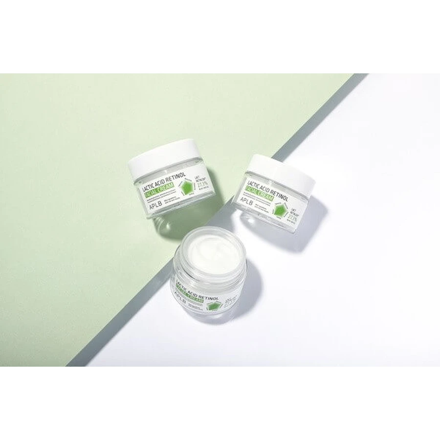 APLB Lactic Acid Retinol Facial Cream, crème de renouvellement à l'acide lactique et au rétinol, 55 ml
