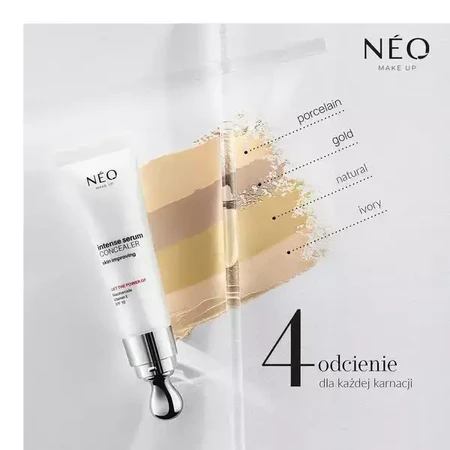 NEO Make Up Intense Serum, corrector de ojeras, 04 ORO, 10 ml