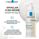 La Roche-Posay Effaclar H ISO-Biome set, crème hydratante visage, 40 ml + crème nettoyante apaisante, 390 ml