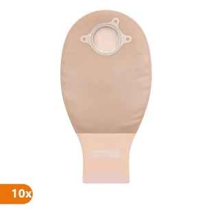 Natura+, stomazakje met filter, 57 mm, beige, 10 st.