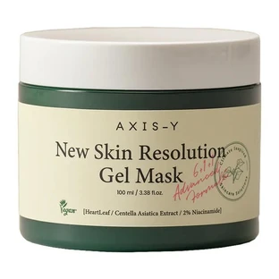 Axis-Y, New Skin Resolution Gel Mask, verzachtend gelmasker, 100 ml