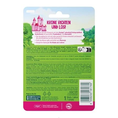 Kneipp Naturkind, loción de baño infantil Magic Crown, 40 ml