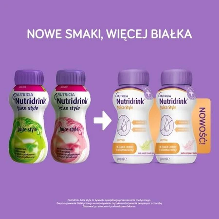 Nutridrink Juice Style, flüssig, Birnen- und Holunderblütengeschmack, 4 x 200 ml