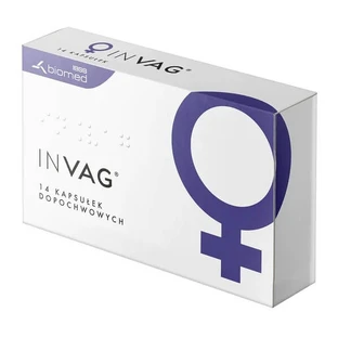 InVag, cápsulas vaginales, duras, 14 uds.