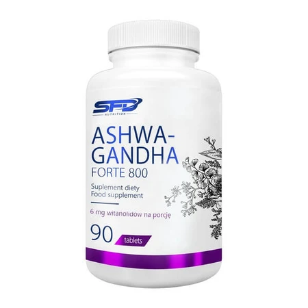 Lote de 2 x SFD, Ashwagandha Forte 800, comprimidos, 90 uds.