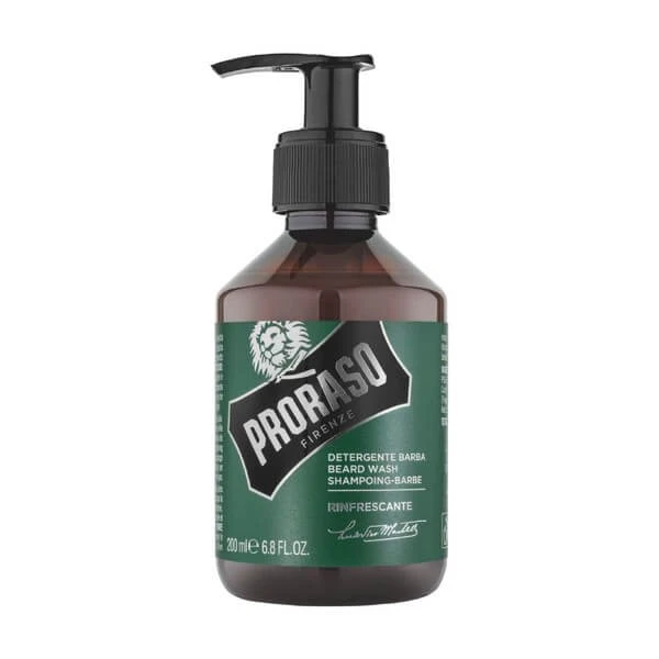 Proraso, beard shampoo, refreshing, 200 ml