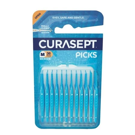 Curasept Picks Medium, silicone toothpicks, 36 pcs.