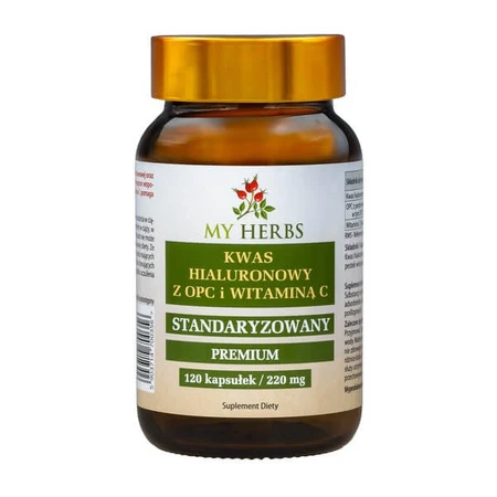 My Herbs Hyaluronic Acid with OPC and Vitamin C, capsules, 120 pcs.