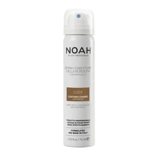 NOAH Hair Root Concealer, roots retouching spray, Light Brown, 75 ml.