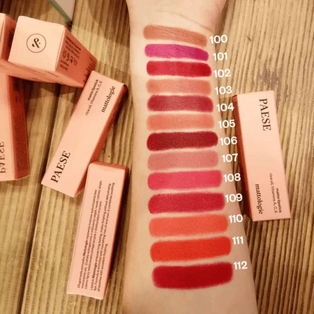 Paese, Mattologie, lipstick, 111 Lava Red, 4.3 g
