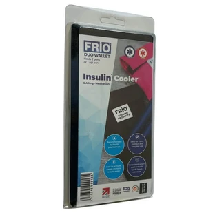 Frio, dubbele etui voor 2 pennen of 1 EpiPEN, zwart, 1 st.