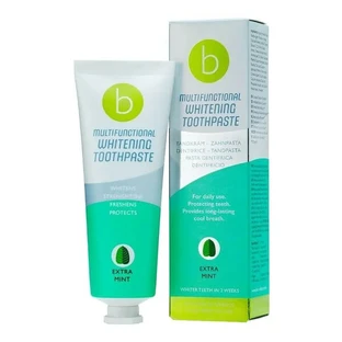 Beconfident Multifunctional Whitening, Dentifrice blanchissant, Extra Menthe, 75 ml.