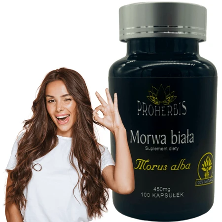 Proherbis Witte moerbei, capsules, 100 st.